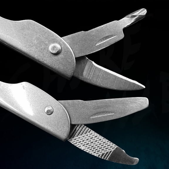 Camping Multi-Tool Outdoor Tool Folding Plier Keychain Plier-Clamp Pocket Manual Pliers Fishing Outdoor Survival Camping Fangkenuo