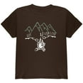thumbnail image 1 of Camping Nature Get Toasted Smores Youth T Shirt Dark Chocolate YLG, 1 of 1