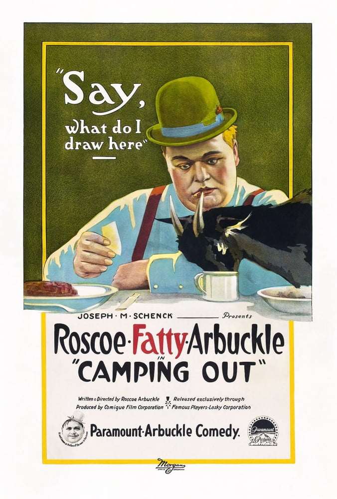 Camping Out Canvas Art -  (11 x 17)