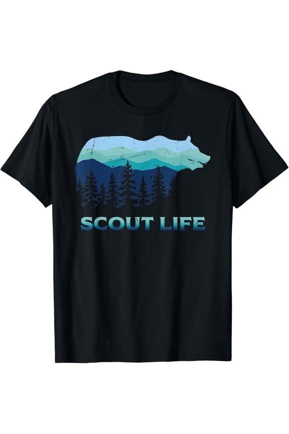 Camping Outdoor Scouting Hiking Scout Life T-Shirt