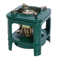 thumbnail image 1 of Camping Picnic Burner Furnace Efficient Portable Camping Stove Backpacking Oil Stoves Cooker Cookware Handy Outdoor Portable Kerosene Stove,kerosene stove(Army Green,7.08x8.07"), 1 of 8