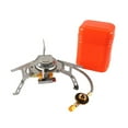 Camping Picnic Windproof Mini Stove / Portable Gas Stove Outdoor Split