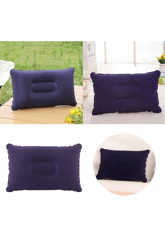 Pillow for Comfort - Inflatable Pillows For Camping & Comfortable Compact Travel Pillow For Backpacking Hiking Airplane Train Car