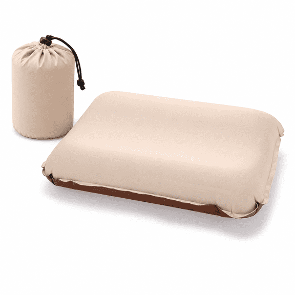 Camping Pillow Inflatable Travel Pillow with 12cm Ergonomic Neck Support, Ultra Lightweight Compact for Backpacking Outdoors