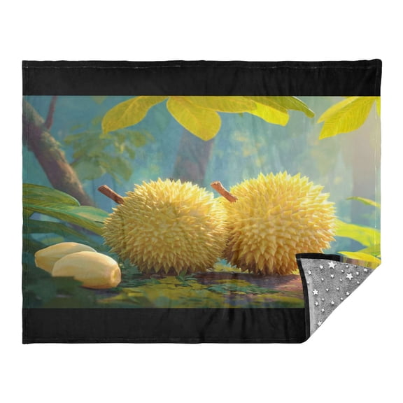 Camping Quilt Ultralight 70*55in Flannel Fabric Ultra-soft, Warm and Lightweight Camping Blanket Packable Fluorescent Blanket Minimalist Holiday Gifts Durian