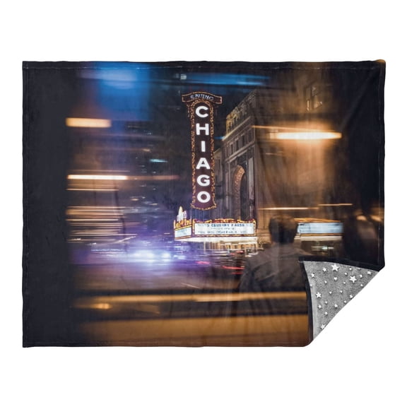 Camping Quilt Ultralight 70*55in Flannel Fabric Ultra-soft, Warm and Lightweight Camping Blanket Packable Fluorescent Blanket Minimalist Holiday Gifts Old Train