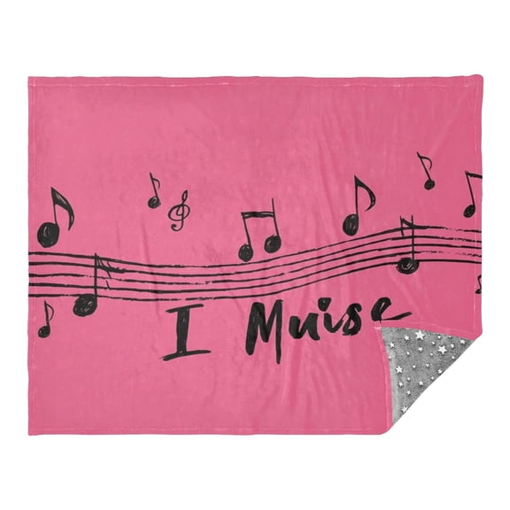 Camping Quilt Ultralight 70*55in Flannel Fabric Ultra-soft, Warm and Lightweight Camping Blanket Packable Fluorescent Blanket Minimalist Holiday Gifts Pink Spectrum