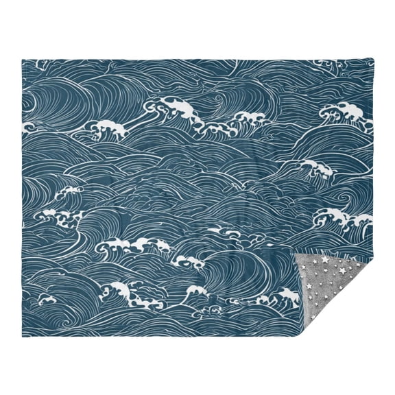 Camping Quilt Ultralight 70*55in Flannel Fabric Ultra-soft, Warm and Lightweight Camping Blanket Packable Fluorescent Blanket Minimalist Holiday Gifts Vector Illustration