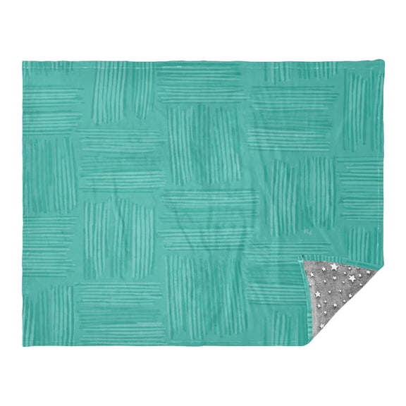 Camping Quilt Ultralight 70*55in Flannel Fabric Ultra-soft, Warm and Lightweight Camping Blanket Packable Fluorescent Blanket Minimalist Holiday Gifts Weaving Lines