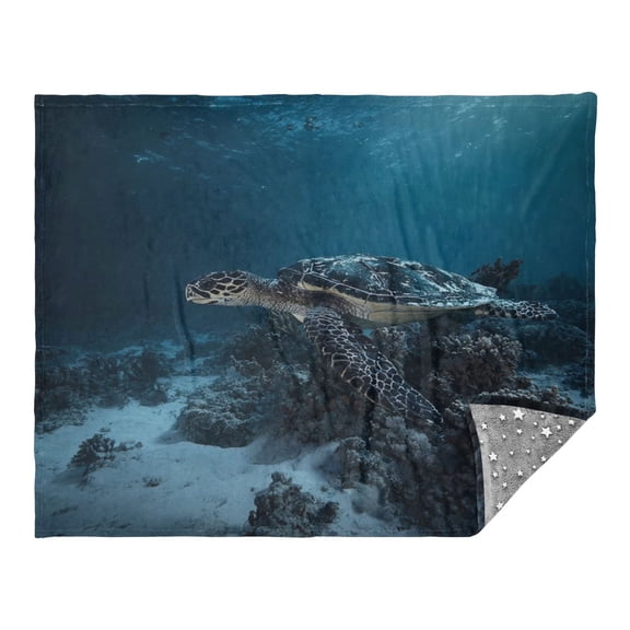 Camping Quilt Ultralight 70*55in Flannel Fabric Ultra-soft, Warm and Lightweight Camping Blanket Packable Fluorescent Blanket Minimalist Holiday Gifts White Sandy Beach