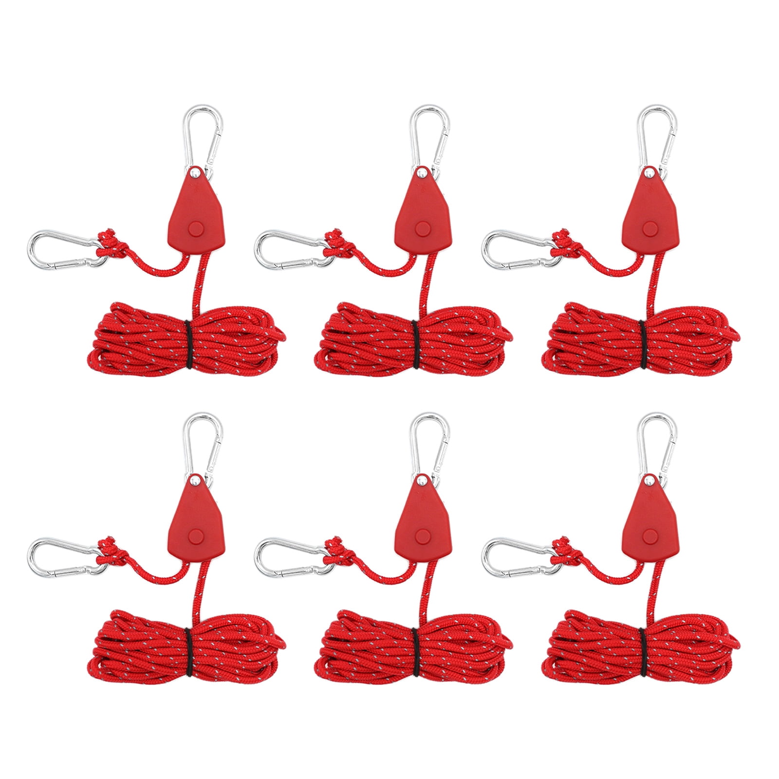 Camping Rope with Ratchets Pulley, Quick Setups Outdoor Guy Line ...