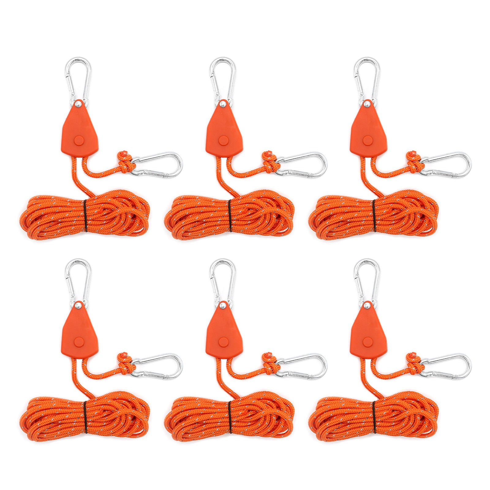 Camping Rope with Ratchets Pulley, Quick Setups Outdoor Guy Line ...