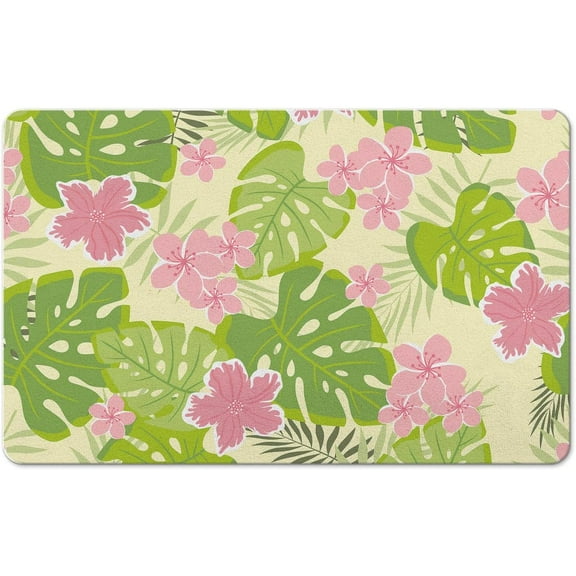 Camping Rv Trailer Decorative Welcome Door Mat,Rv Gifts for Campers Indoor Outdoor Non-Slip Camping Rug,Home Entryway Farmhouse Decor Front Funny Doormat for Outside Porch Entrance,30" x 17"