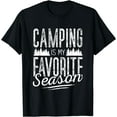 thumbnail image 1 of Camping Shirt Men Camper RV Camping Vacation T-Shirt Black, 1 of 3