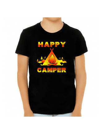 Shirt Kids Camper Happy