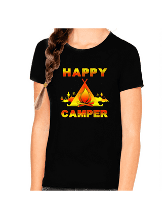 Glamper Life Comfy T-Shirt | Life Is Better with Campfires Good Friends Air Conditioning | Camping Glamping