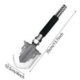 thumbnail image 1 of Camping Shovel Axe Folding Shovels Hatchet with Compass Compact Heavy Duty Survival Camping Shovel Axe Entrenching Tool for (A), 1 of 7
