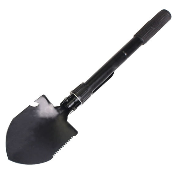 Camping Shovel Camp Shovel Folding Multitool kit Lightweight Shovels Shovel with Pick Army Green