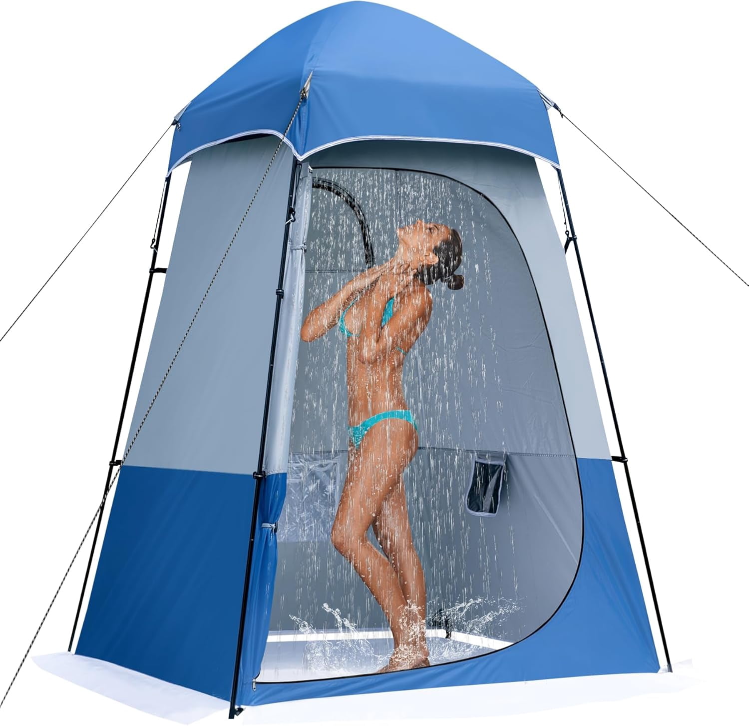 Camping Shower Tent, Oversize Pop Up Changing Tent, Portable Outdoor ...