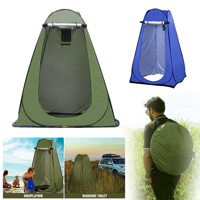 Camping Shower Tent Privacy Tent for Portable Toilet for a Portable Shower Extra Tall Spacious Pop Up Changing Tent