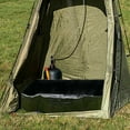 Camping Shower Tray Portable Shower Pan Foldable Tent Shower Base