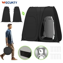 Camping Shower and Utility Tent, VECUKTY Portable Pop Up Camping Privacy Shelter with Floor, Changing Tent Dressing Room, Camping Toilet, Bathing Tent ,Fishing Rain Shelter for Beach