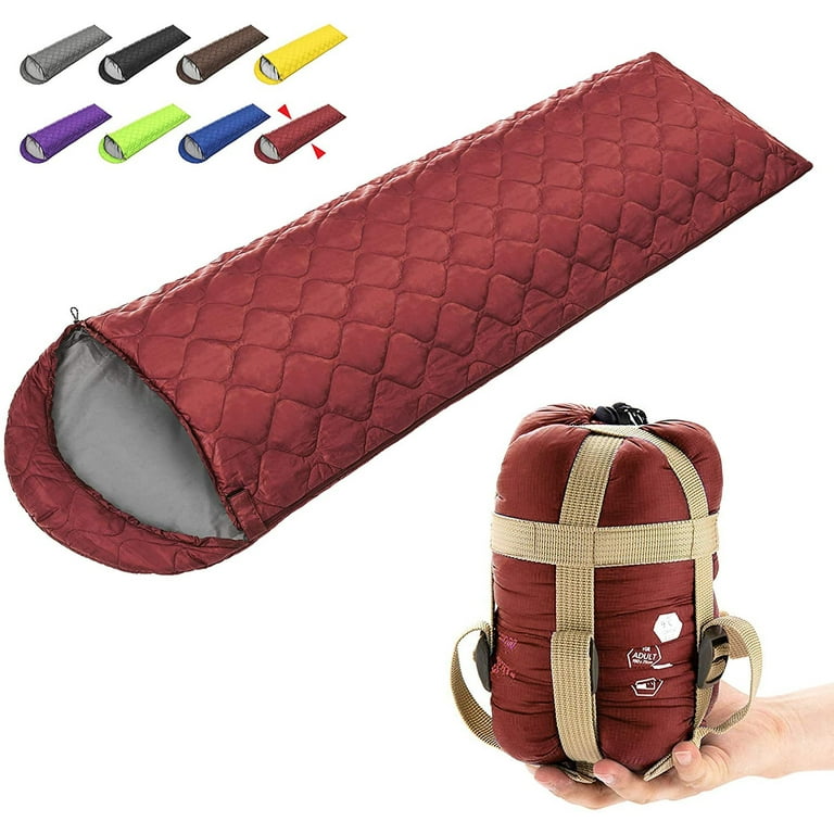 Camping Sleeping Bag, Season Sleeping Bag for Kids, Teens