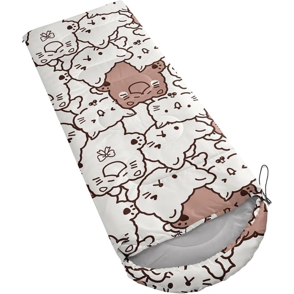 Camping Sleeping Bags,3 Season Warm & Cool Weather,Lightweight,Waterproof Sleeping Bags for Adults & Kids,Traveling,and Outdoors,Camping Gear Equipment