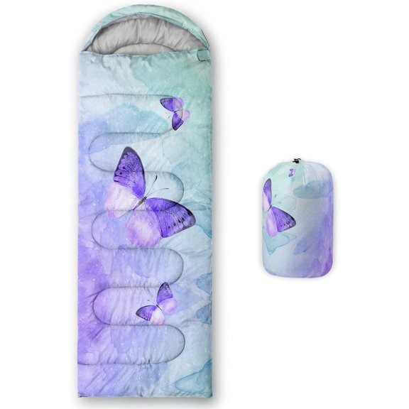 Camping Sleeping Bags,3 Season Warm & Cool Weather,Lightweight,Waterproof Sleeping Bags for Adults & Kids,Traveling,and Outdoors,Camping Gear Equipment