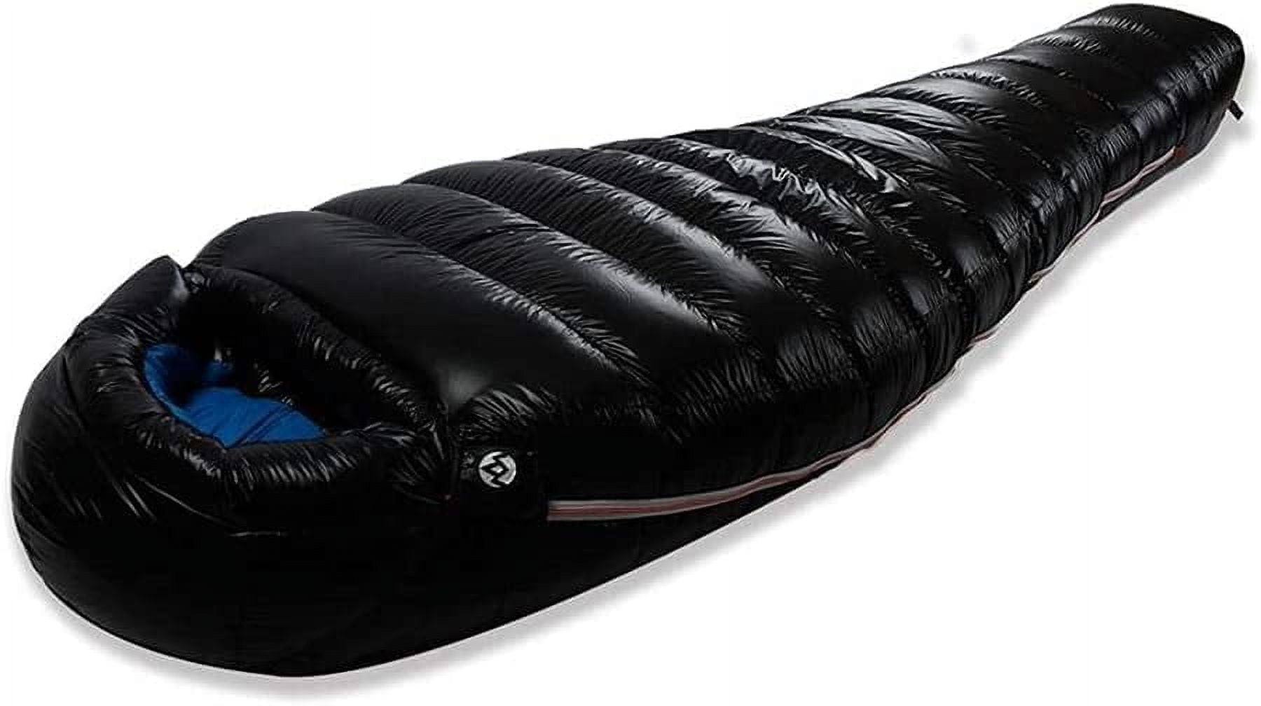 Camping Sleeping Bags Sleeping Bag 95% Goose Down Sleeping Bag 15D Nylon Waterproof Fp800 Warm Comfort Outdoor Camping Sleeping Bags for Adults Survival Equipment