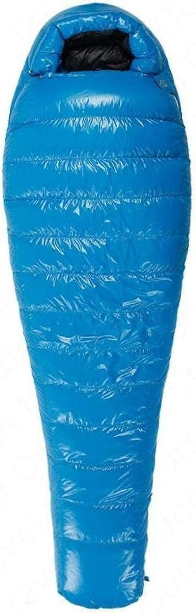 Camping Sleeping Bags Sleeping Bag 95% Goose Down Sleeping Bag 15D Nylon Waterproof Fp800 Warm Comfort Outdoor Camping Sleeping Bags for Adults Survival Equipment (G2bluel700g)