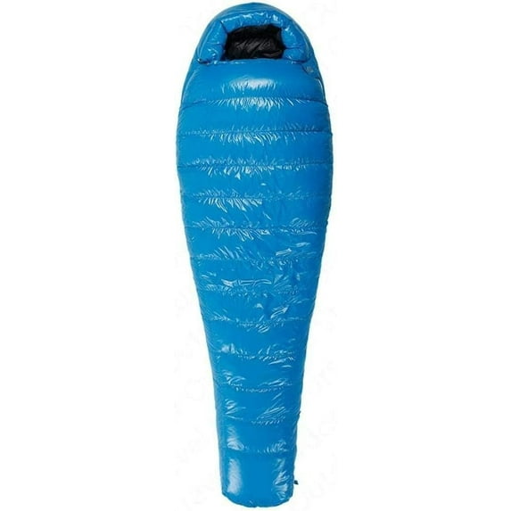 Camping Sleeping Bags Sleeping Bag 95% Goose Down Sleeping Bag 15D Nylon Waterproof Fp800 Warm Comfort Outdoor Camping Sleeping Bags for Adults Survival Equipment (G2bluel700g)
