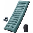 thumbnail image 1 of Camping Sleeping Pad, 6" Thick Camping Mattress Pad, 4.5 R-Value Sleeping Mat with Built-in Pillow and Foot Pump, Portable Compact Sleeping Pad for Backpacking Hiking Car Traveling Tent, 1 of 7