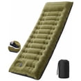 thumbnail image 1 of Camping Sleeping Pad, 6" Thick Camping Mattress Pad, 4.5 R-Value Sleeping Mat with Built-in Pillow and Foot Pump, Portable Compact Sleeping Pad for Backpacking Hiking Car Traveling Tent, 1 of 9