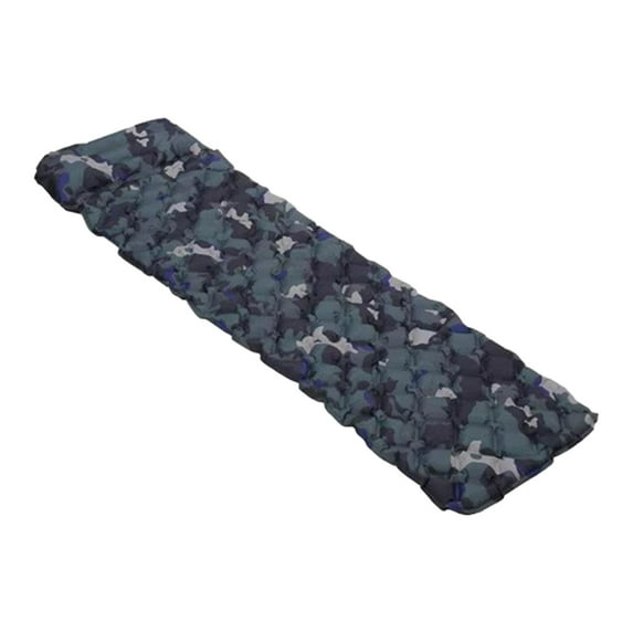 Camping Sleeping Pad Camping Air Mattress Portable Sleeping Mattress Ultralight Self Inflating Sleeping Mat for Hiking Travel Multicolor