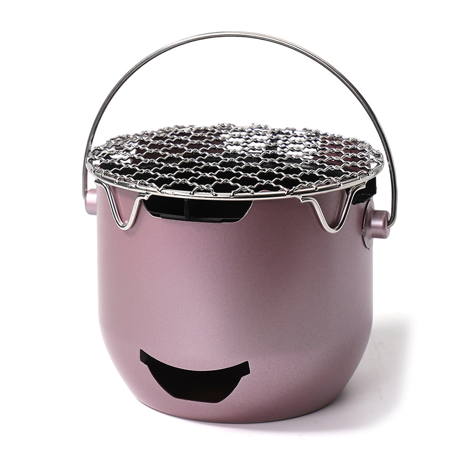 Camping Small Carbon Stove Household BBQ Stainless steels Enclosures Stove For Safe Indoor Outdoors Picnics Party Cooking
