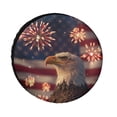 thumbnail image 2 of American Flag Spare Tire Cover - Fits Jeep, RV, SUV, Truck 29"-31" 2 of 6