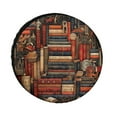 thumbnail image 1 of Camping Spare Tire Cover 14inch There Is No Such Thing As Too Many Books Wheel Tire Cover for Travel Trailers Protectors Weatherproof Dust-Proof Book Lovers for Fit for SUV Truck Travel Trailer, 1 of 8
