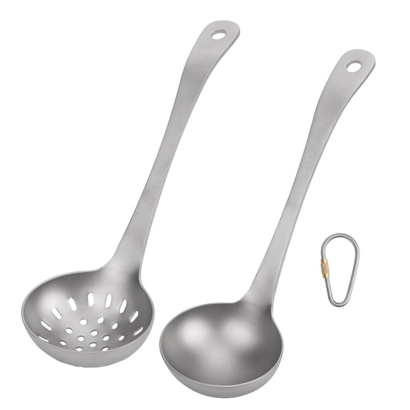 Camping Spoon Camping Spoon Deepened Scoop Head with Ergonomic Handle Long Handle Spoon for Outdoor Cooking Kitchen