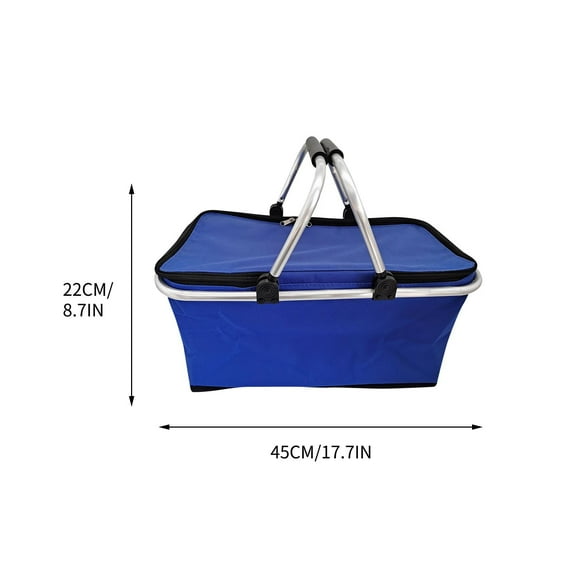 Camping Storage Folding Cooler Box Picnic Bag Portable Heat Preservation Food Storage Bag