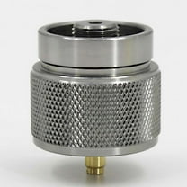 Camping Stove Adapter, 1 Propane Small Tank, Outdoor Hiking Stove Connector, Outdoor Cylinder LPG No Leak Canister Adapter, 1 Pcs, 1.42x1.18"