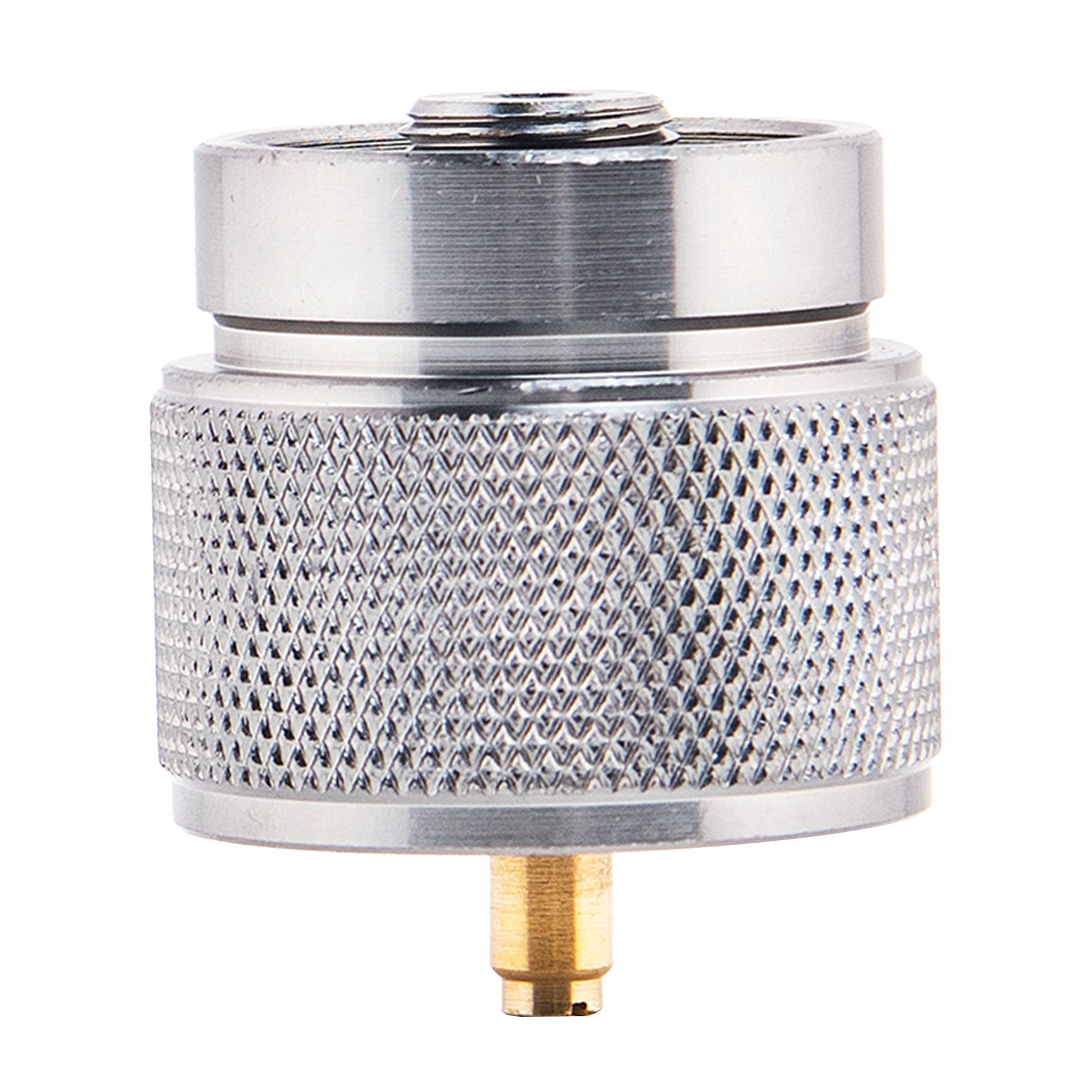 Camping Stove Adapter 1LB Propane Small Tank Input and a Lindal Valve