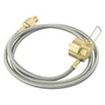 Camping Stove Gas Tank Transfer Hose Gas Propane Cylinder Coupler With