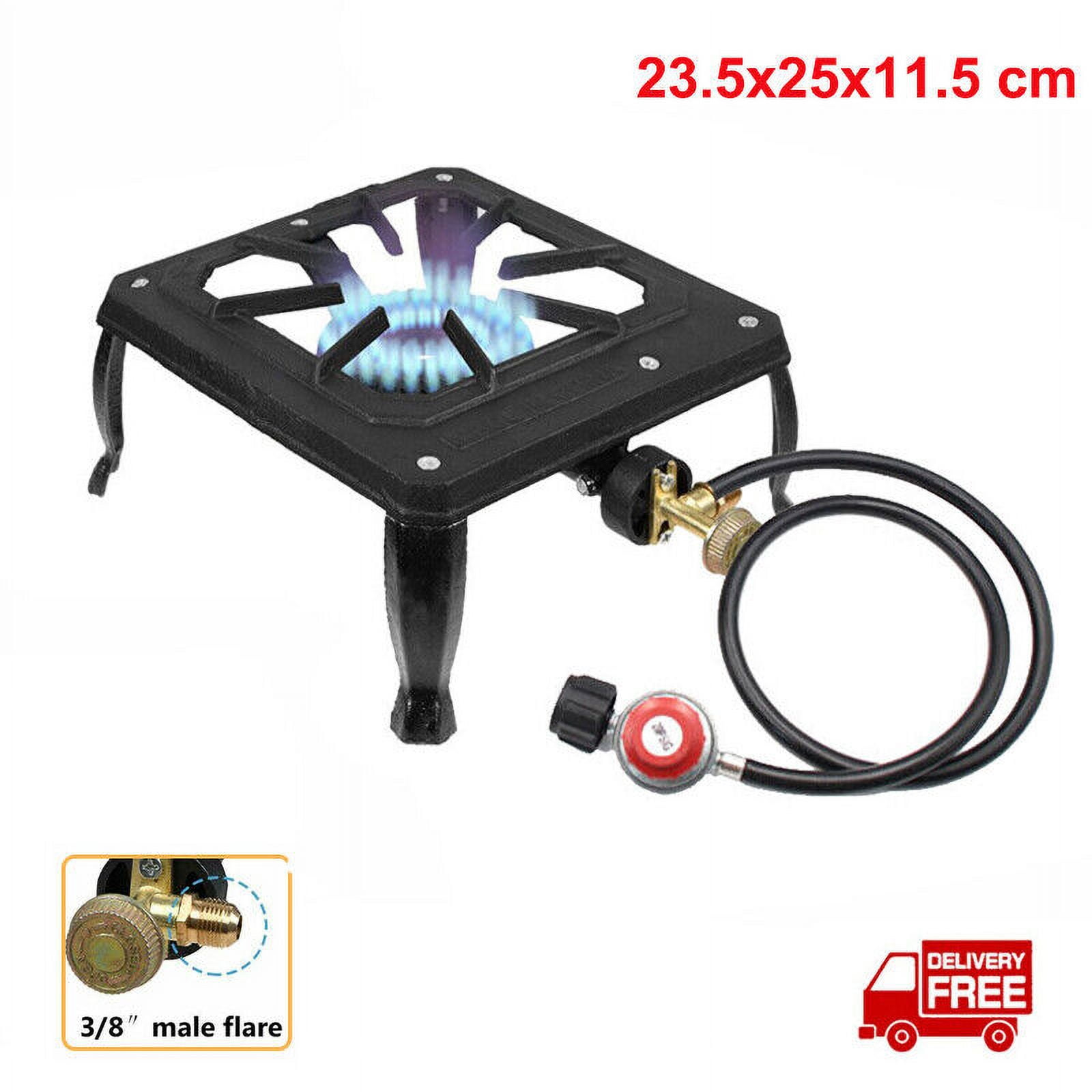 Camping Stove Single Double Three Gas Burners Iron Propane Cast Iron