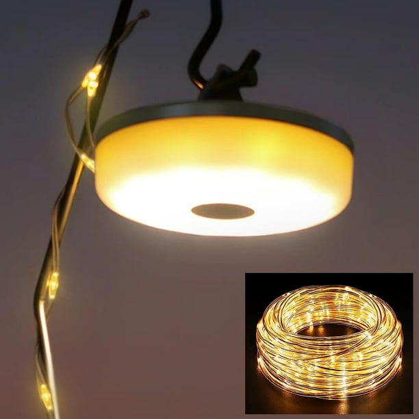Camping String Lights, Camping Lantern with 32.8Ft Lights String