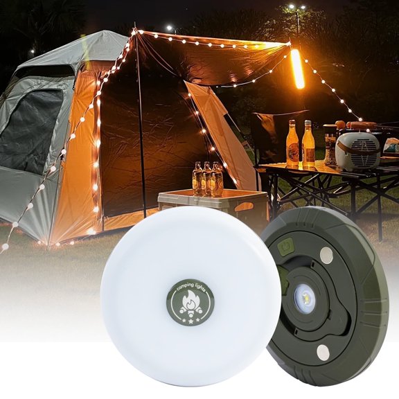 Camping String Lights Retractable,32.8ft Outdoor Lanterns with 5 Lighting Modes,2000MAH Camping Lights Rechargeable,USB,Waterproof