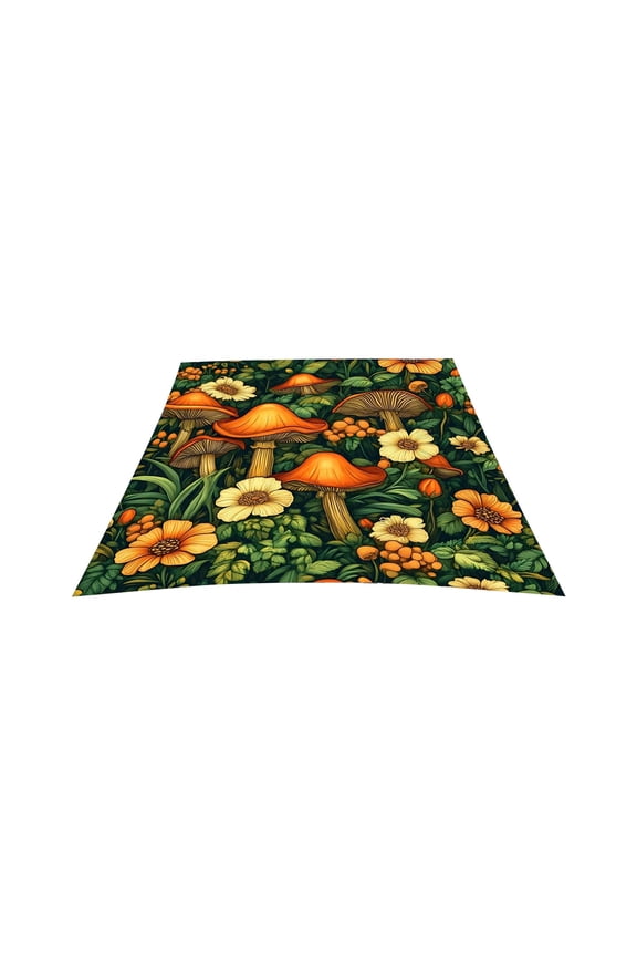Camping Sunshade Tent, 185x185cm Portable Camping Tarpaulin, Waterproof Picnic Mat, Outdoor Canopy Shelter For Beach Hiking Picnic
