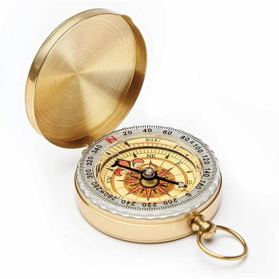 Camping Survival Compass Glow in The Dark Military Compass Survival Gearfor for Hiking,Camping,Backpacking,Outdoor Activities