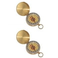 thumbnail image 1 of Camping Survival Compass Metal Pocket Compass Kids Compass for Hiking Camping Hunting Outdoor Military Navigation Tool, 1 of 7