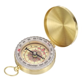Camping Survival Compass, Pocket Compass Glow in the Dark Survival Gear
